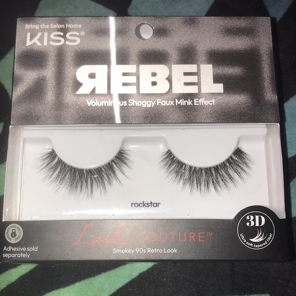 ✨🆕Kiss Rebel Voluminous Shaggy Faux Mink Effect Eyelashes!BNIB!✨ - Picture 6 of 9